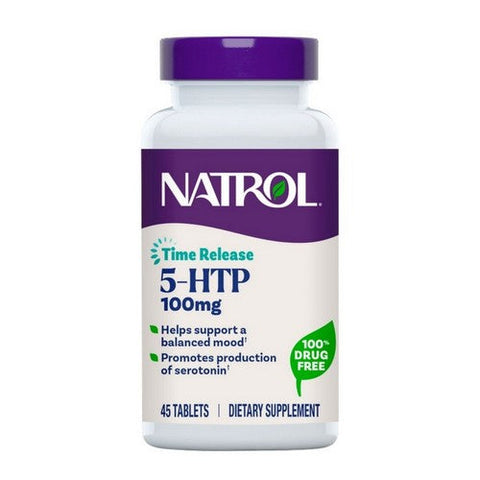 Natrol, 5-HTP Time Release, 100mg, 45 Tabs Natrol