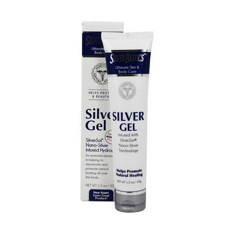 Silver Biotics (American Biotech Labs), Silver Gel Ultimate Skin And Body Care, 1.5 OZ Silver Biotics (American Biotech Labs)