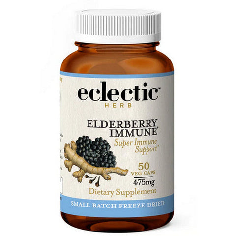 Eclectic Herb, Elderberry Immune, 475 mg, 50 Caps Eclectic Herb