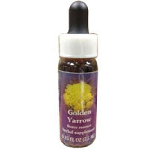 Flower Essence Services, Golden Yarrow Dropper, 0.25 oz Flower Essence Services