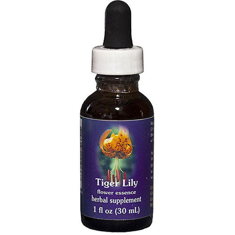Flower Essence Services, Tiger Lily Dropper, 1 oz Flower Essence Services