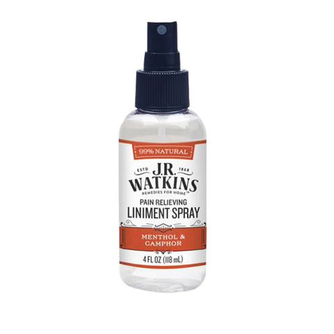 Natural Pain Relieving Liniment Spray 4.0 oz by J R Watkins