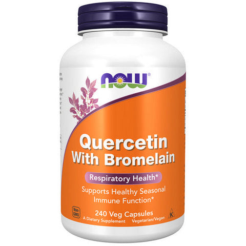 Now Foods, Quercetin with Bromelian, 240 Vcaps Now Foods
