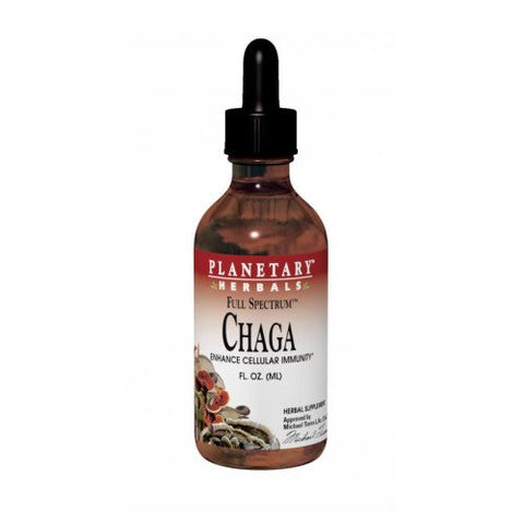 Planetary Herbals, Full Spectrum Chaga, 1000 mg, 60 Tabs Planetary Herbals