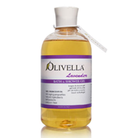 Bath & Shower Gel Lavender 16.9 oz by Olivella