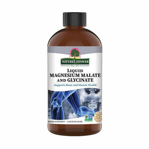 Nature's Answer, Liquid Magnesium Malate And Glycinate, 16 Oz Nature's Answer