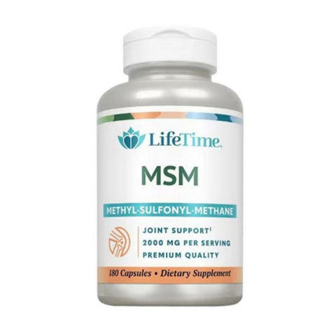 Life Time Nutritional Specialties, 100% Pure MSM, 2000 Mg, 180 Caps Life Time Nutritional Specialties