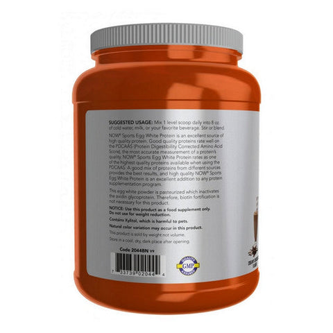 Now Foods, Eggwhite Protein, Rich Chocolate 1.5 lbs Now Foods