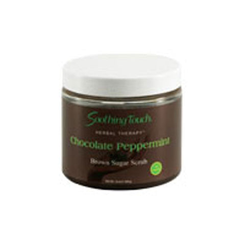 Soothing Touch, Brown Sugar Scrub Chocolate Peppermint Indulgent, Chocolate Peppermint, 16 Oz Soothing Touch