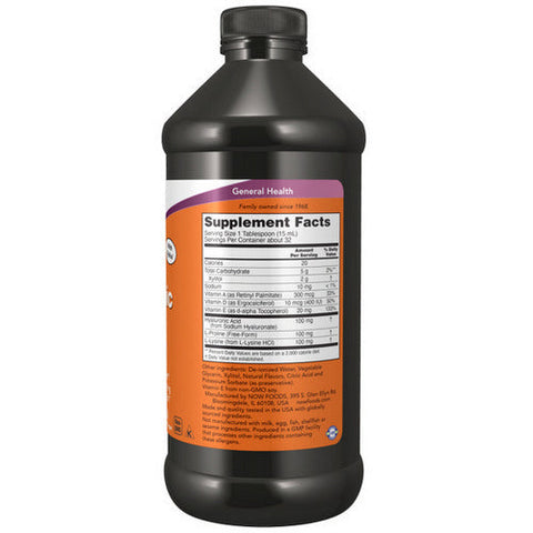 Now Foods, Liquid Hyaluronic Acid, 100 mg, 16 oz Now Foods