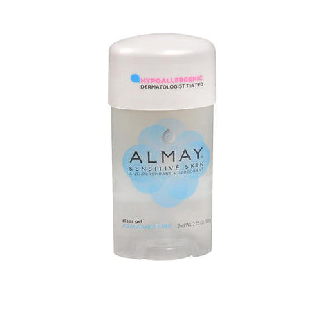 Revlon, Almay Anti-Perspirant Deodorant Clear Gel, Fragrance Free 2.25 oz Almay