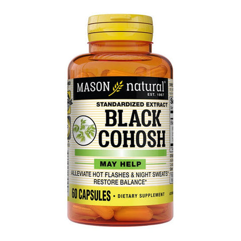 Mason, Black Cohosh Capsules, 40 mg, 60 Count Mason