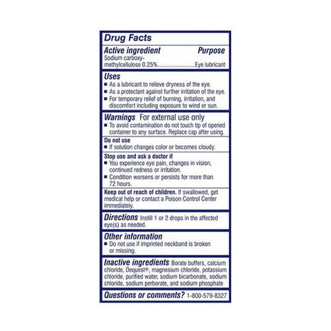 Theratears, Dry Eye Therapy Lubricant Eye Drops, 1 Oz Theratears