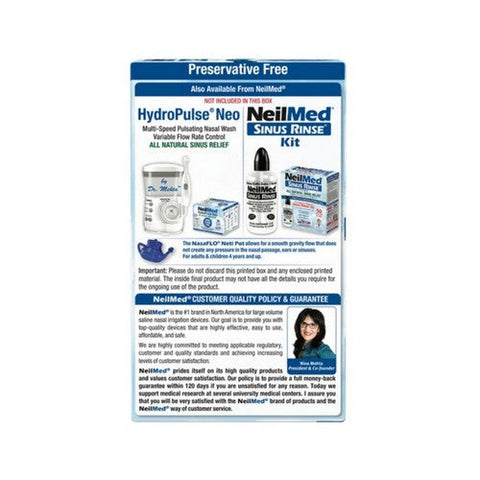 Neilmed, Nasaflo Neti Pot With Premixed Packets, 1 Each Neilmed