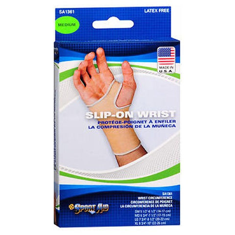 Sport Aid, Slip-On Wrist Support Medium, 1 Each Sport Aid