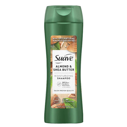 Suave, Moisturizing Shampoo Almond And Shea Butter, 12.6 Oz Suave
