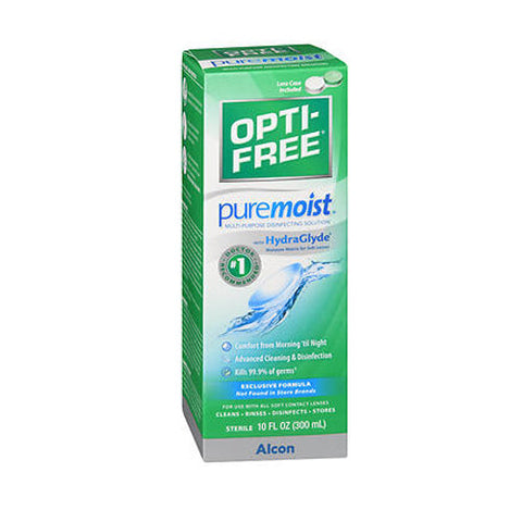 Opti-Free, Puremoist Multi-Purpose Disinfecting Solution, 10 Oz Opti-Free